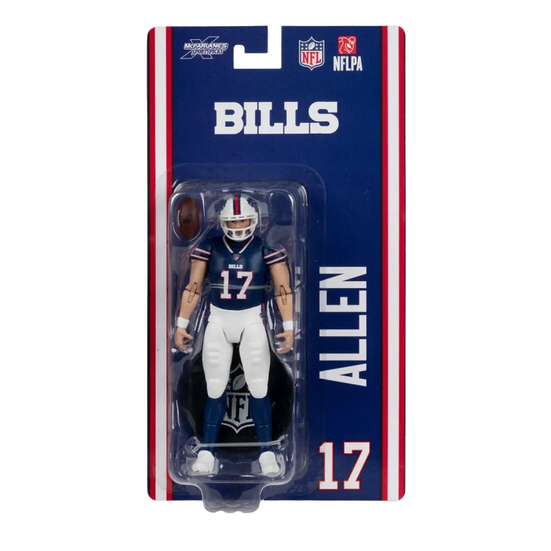 NFL Josh Allen Buffalo Bills 6"H Action Figure SportsPicks Wave 1  by McFarlane