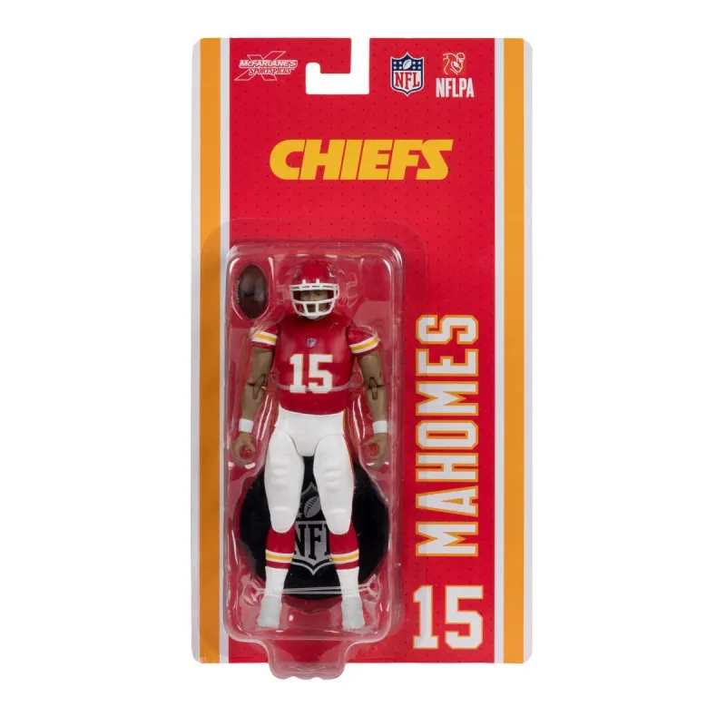 NFL Patrick Mahomes Kansas City Chiefs 6"H Action Figure SportsPicks Wave 1  by McFarlane