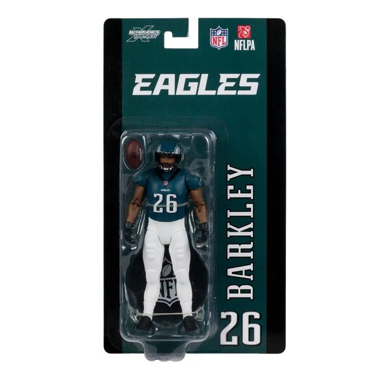 NFL Saquon Barkley Philadelphia Eagles 6"H Action Figure SportsPicks Wave 1  by McFarlane