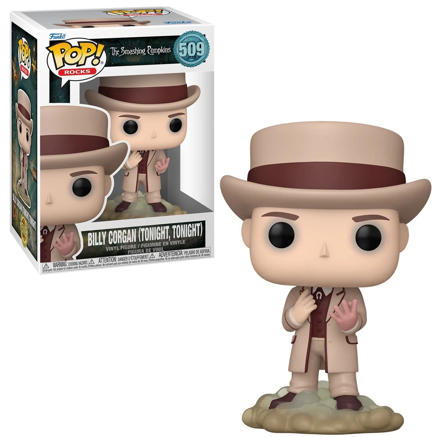 The Smashing Pumpkins 5"H Billy Corgan (Tonight, Tonight) POP! Rocks Vinyl Figure #509