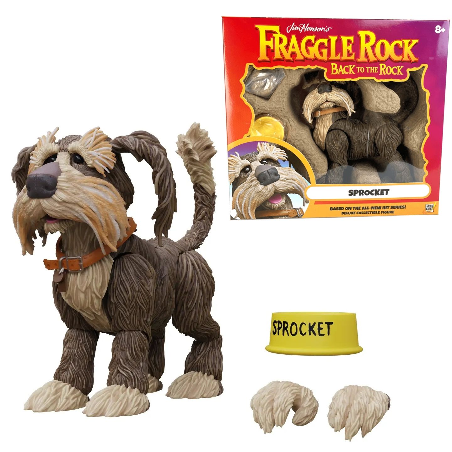 Fraggle Rock Back to the Rock Sprocket Action Figure by Boss Fight Studios