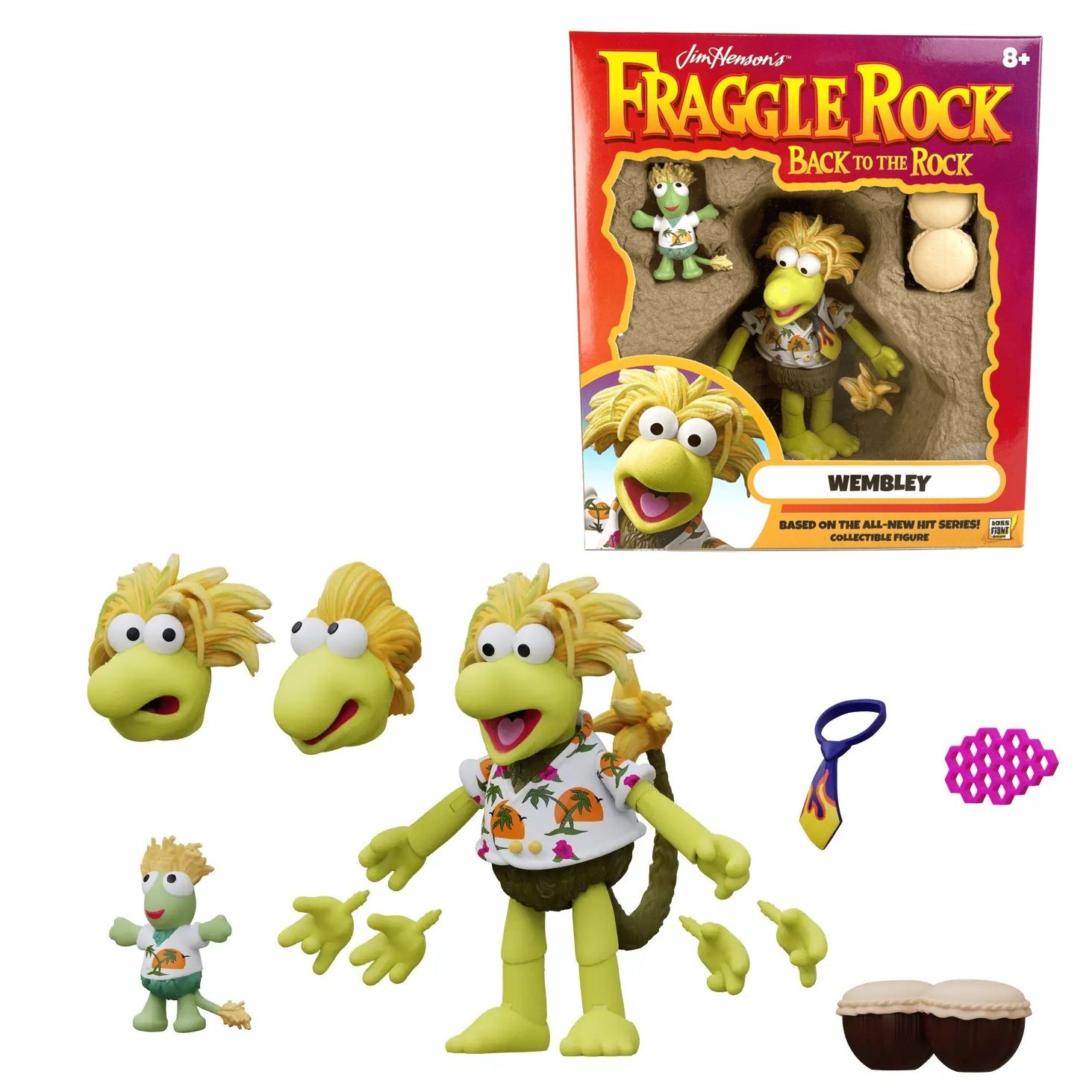 Fraggle Rock Back to the Rock Wembley Action Figure by Boss Fight Studios