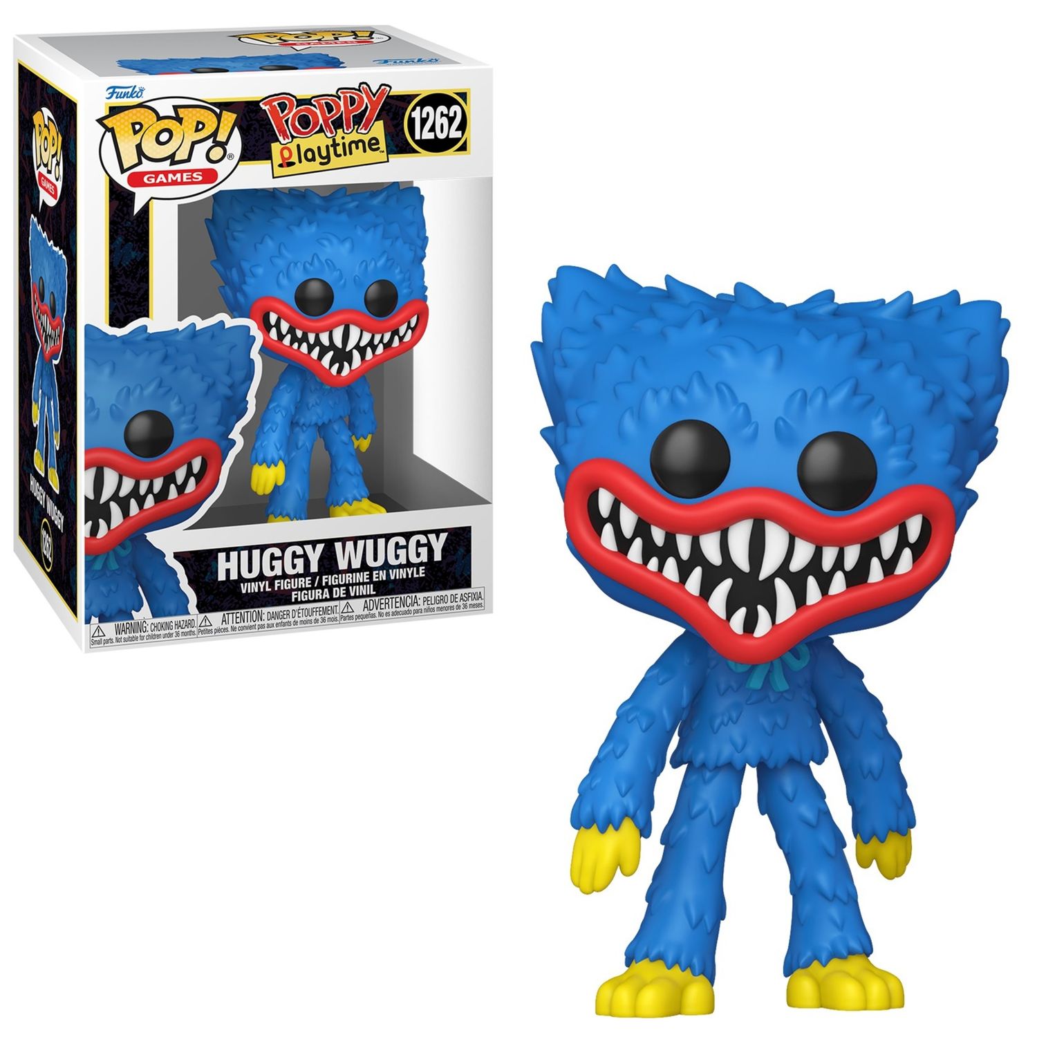 Poppy Playtime 4 3/4"H Huggy Wuggy POP! Games Vinyl Figure #1262