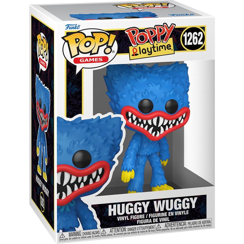 Poppy Playtime 4 3/4"H Huggy Wuggy POP! Games Vinyl Figure #1262