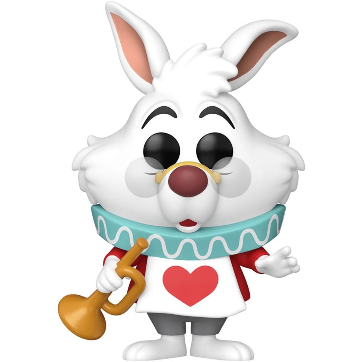Alice in Wonderland 4"H White Rabbit with Horn POP! Vinyl Figure #1772