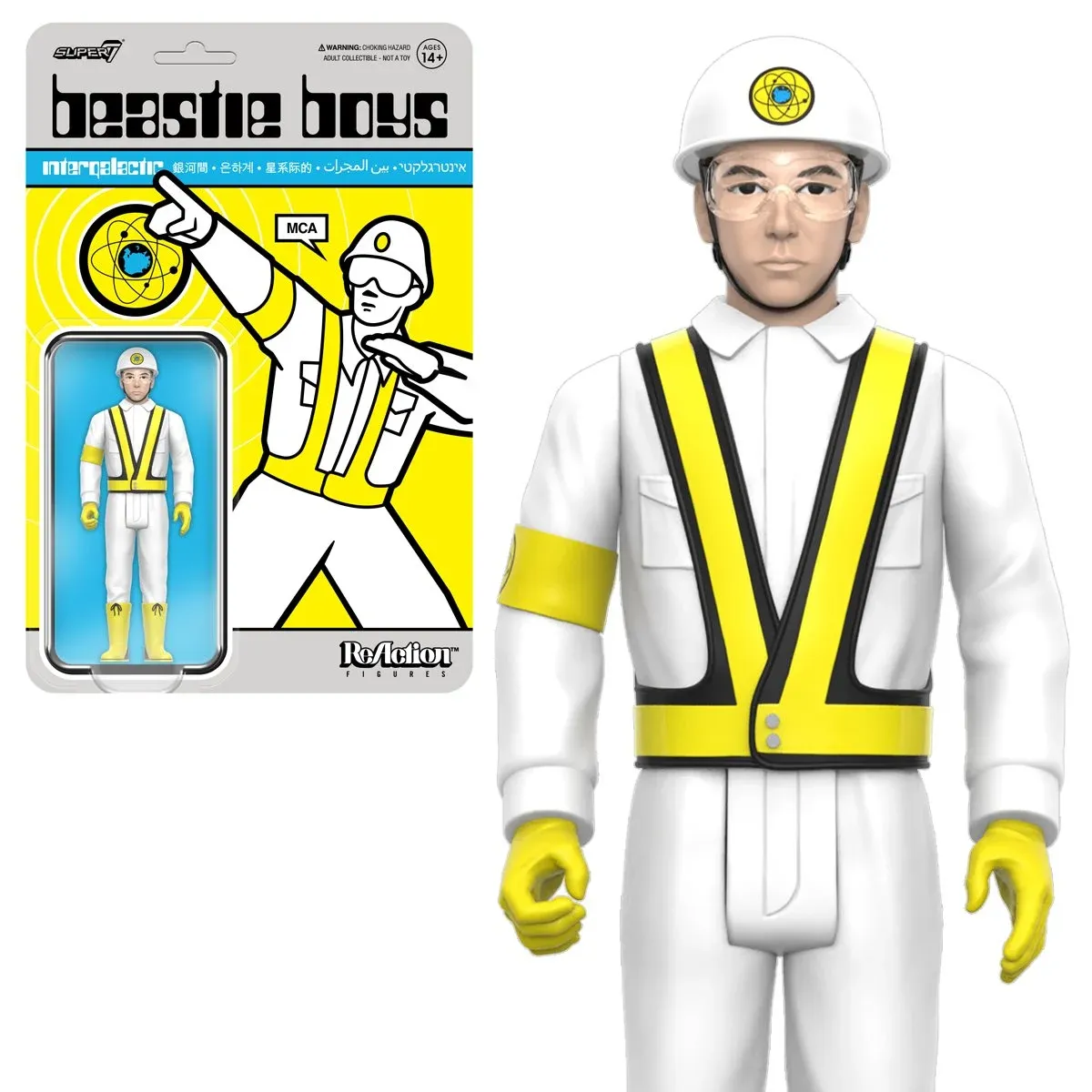 Beastie Boys 3 3/4" MCA (Intergalactic Crossing Guard) ReAction Figure