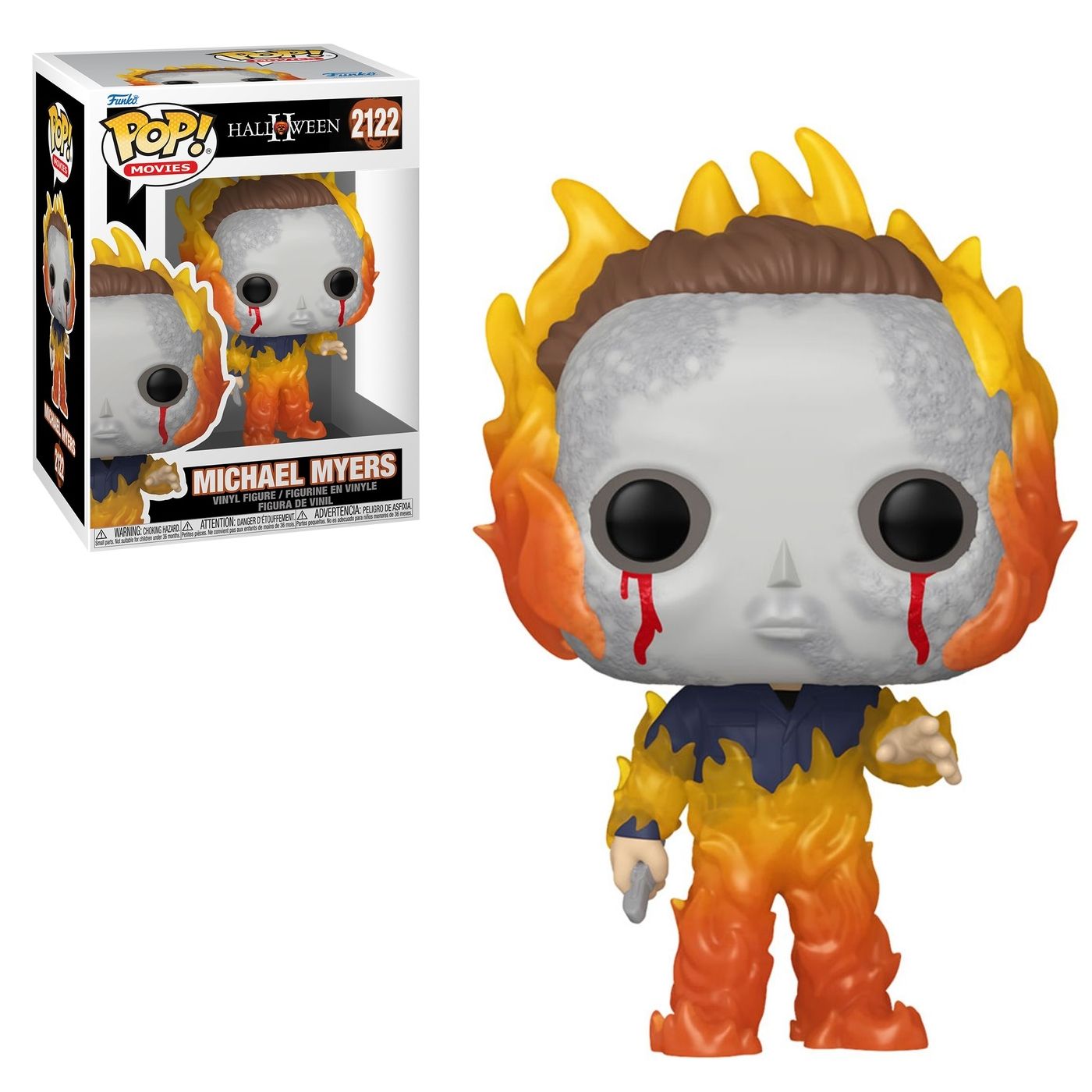 Halloween II -  Michael Myers 3 3/4"H POP! Movies Vinyl Figure #2122