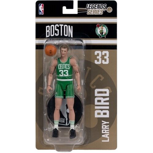 NBA Larry Bird Boston Celtics 6"H Action Figure SportsPicks Legends Series by McFarlane