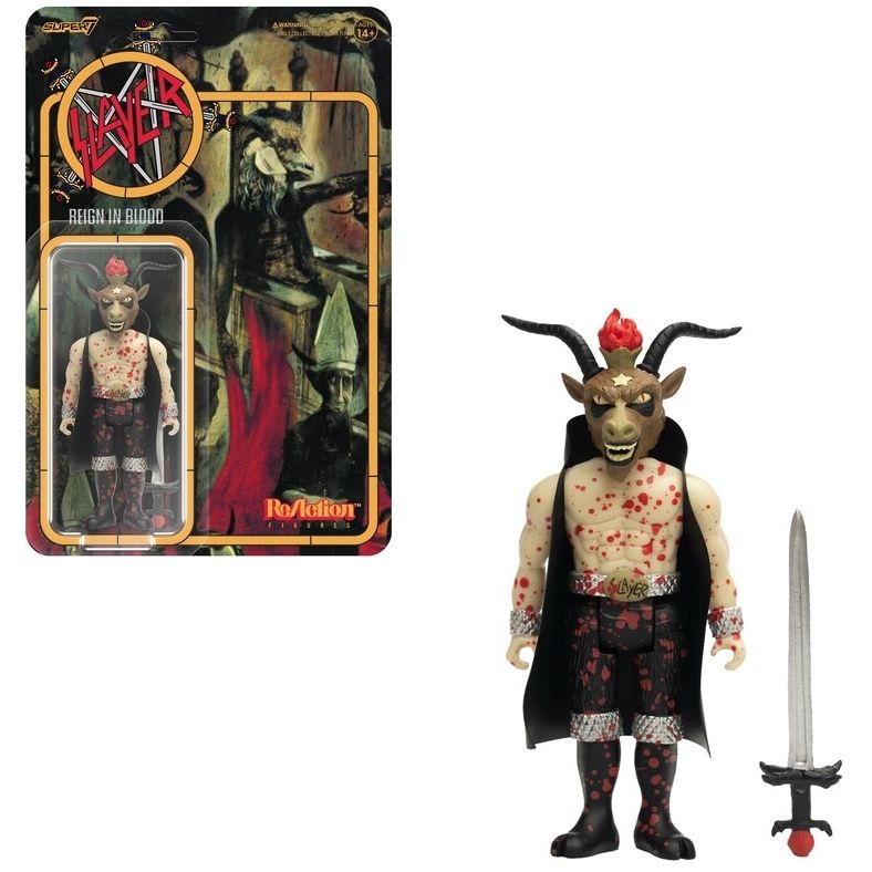 Slayer 3 3/4"H Minotaur Reign in Blood ReAction Figure