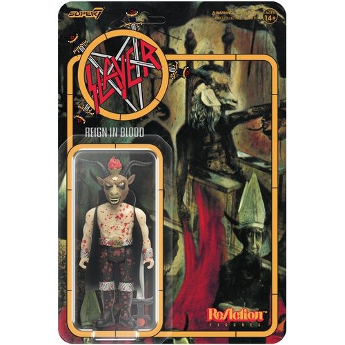 Slayer 3 3/4"H Minotaur Reign in Blood ReAction Figure