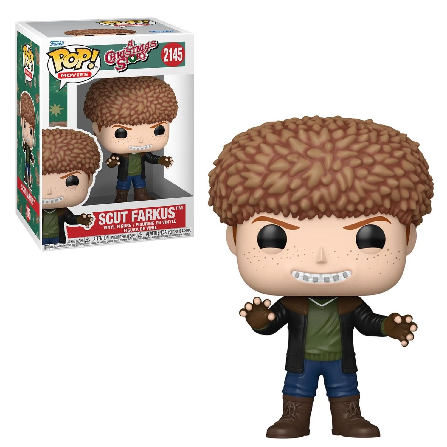 A Christmas Story 41/4"H Scut Farkus POP! Movies Vinyl Figure #2145