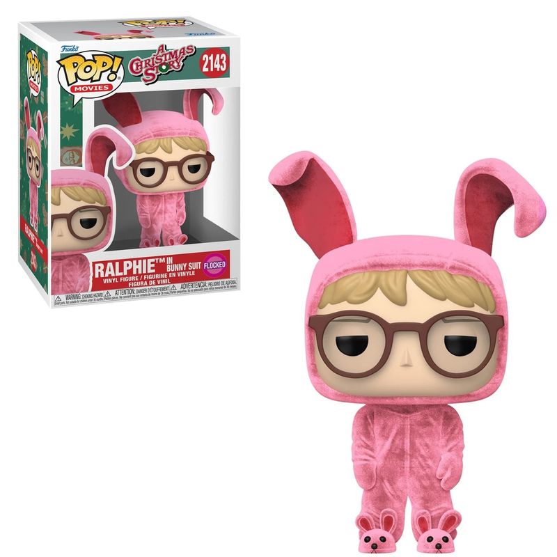 A Christmas Story Ralphie in Bunny Suit *FLOCKED* 4 3/4"H POP! Movies Vinyl Figure #2143