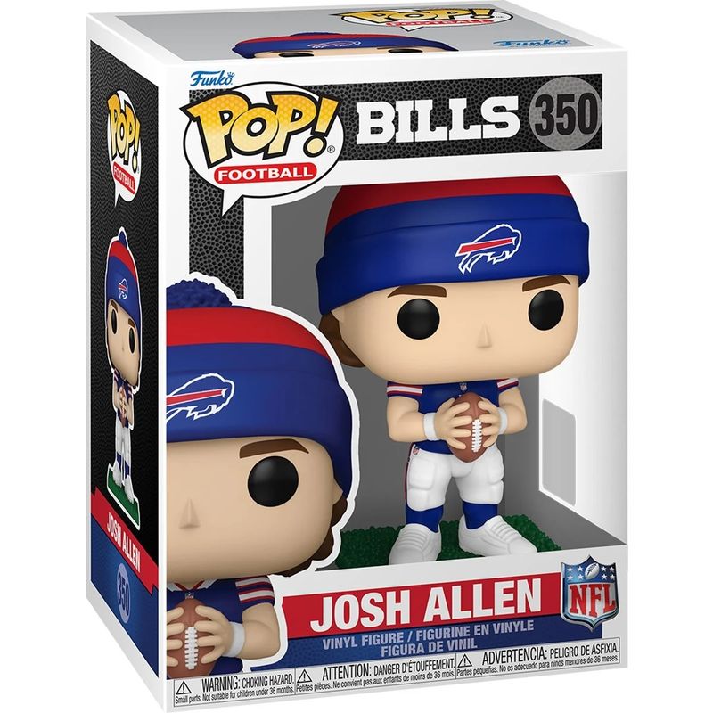 NFL Josh Allen (Beanie) - Buffalo Bills 3 3/4"H POP! Vinyl Figure #350