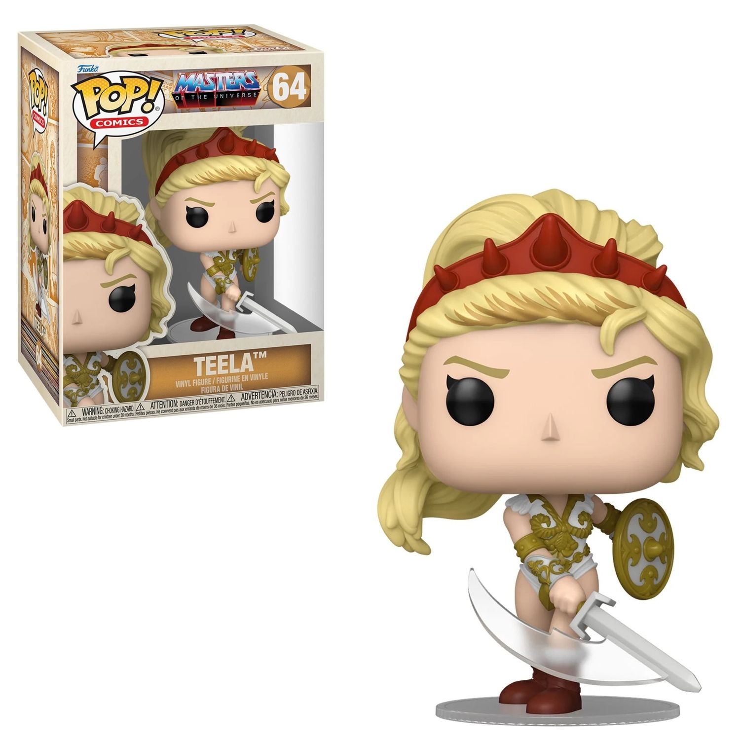 Masters of the Universe Teela POP! Comics Vinyl Figure #64