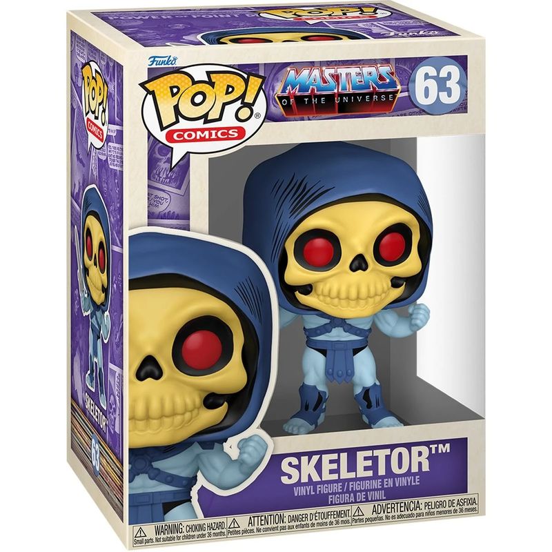 Masters of the Universe Skeletor POP! Comics Vinyl Figure #63