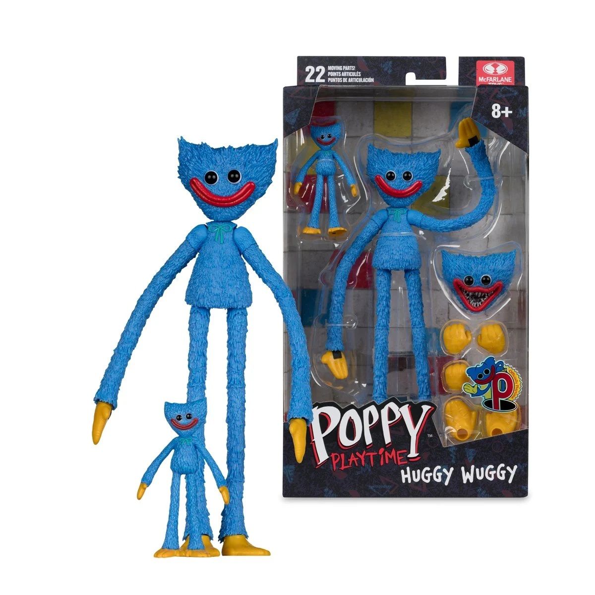 Poppy Playtime 7-Inch Scale Huggy Wuggy Classic Action Figure