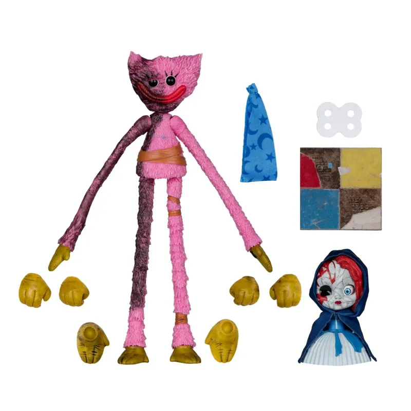 Poppy Playtime 7-Inch Scale Kissy Missy Ruined Action Figure