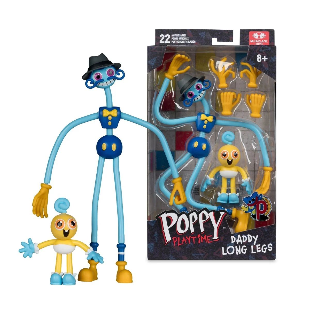 Poppy Playtime 7-Inch Scale Daddy Long Legs Action Figure