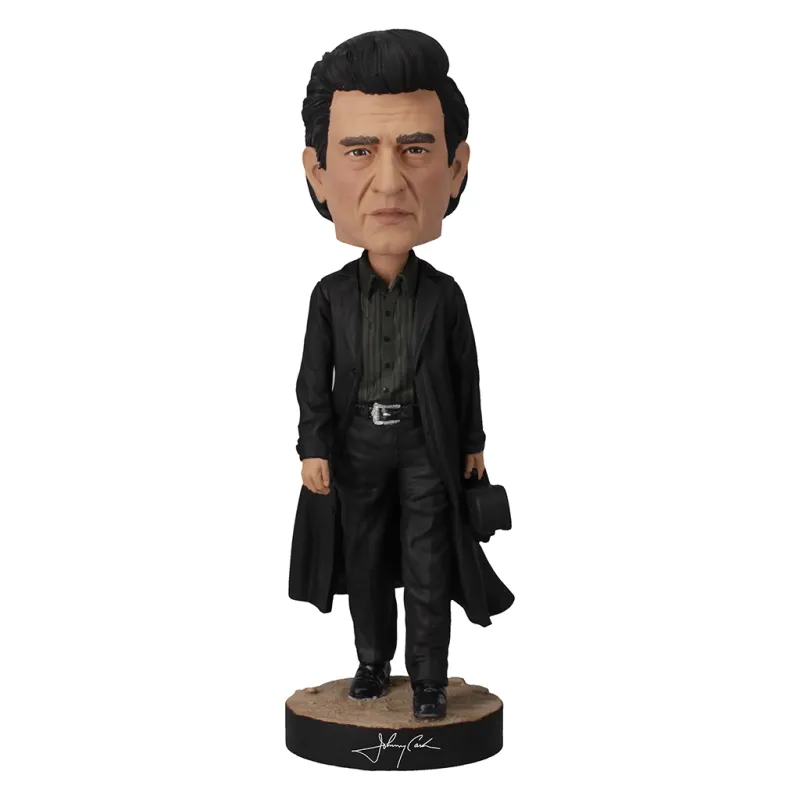 Johnny Cash The Man in Black 8 inch Bobblehead