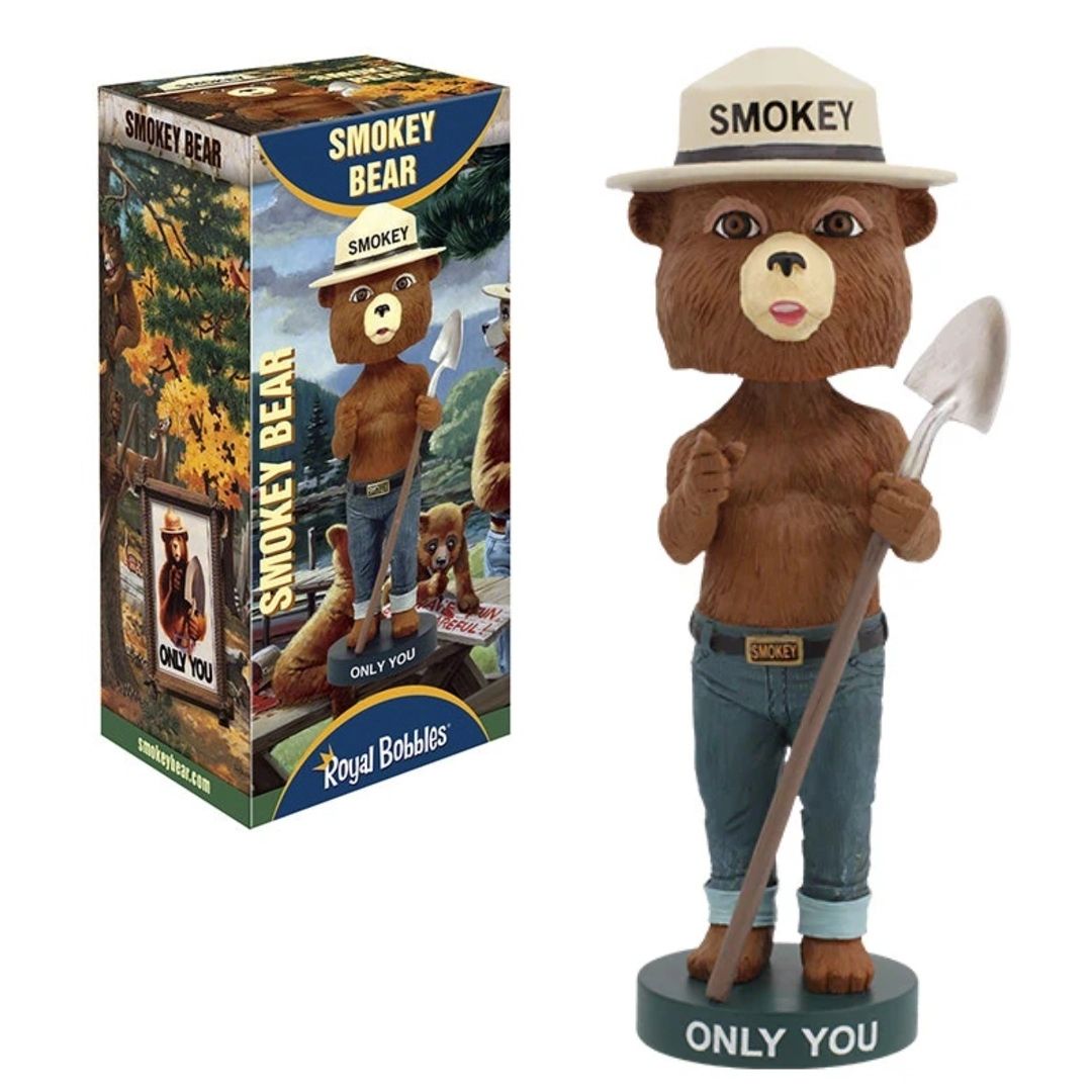 Smokey the Bear 8 3/4 inch Bobblehead