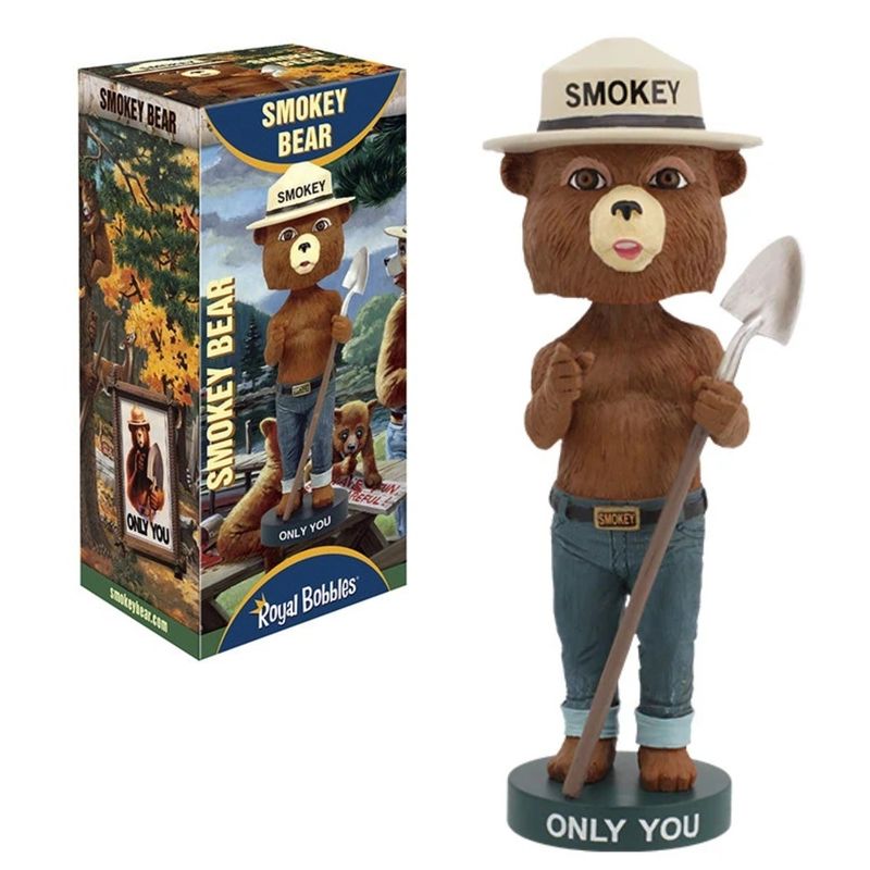 Smokey the Bear 8 3/4 inch Bobblehead