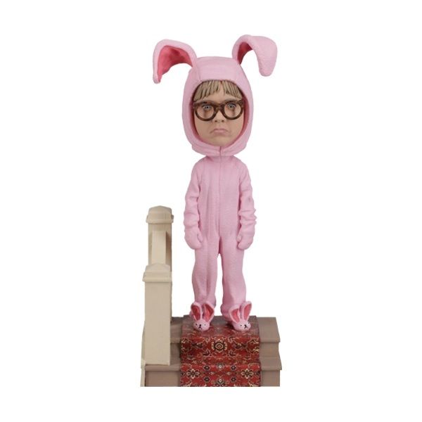 A Christmas Story Ralphie in Bunny Suit Bobblehead