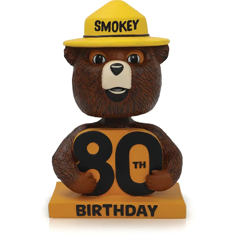 Smokey the Bear 6 1/2 inch Bobblehead - Limited Edition of 2024 units