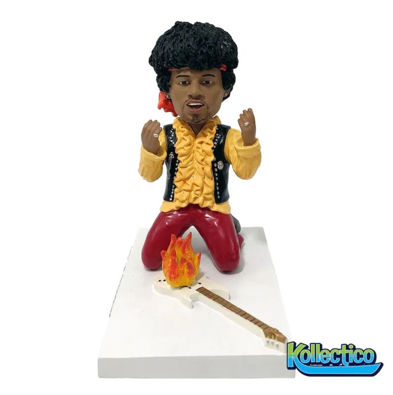 Jimi Hendrix Monterey 5 1/2 inch Bobblehead