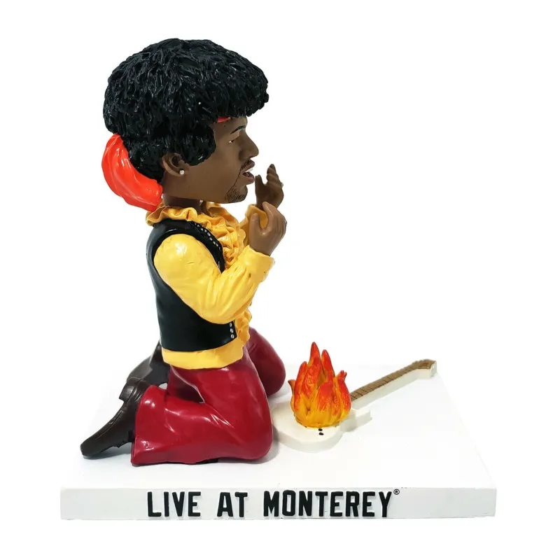 Jimi Hendrix Monterey 5 1/2 inch Bobblehead