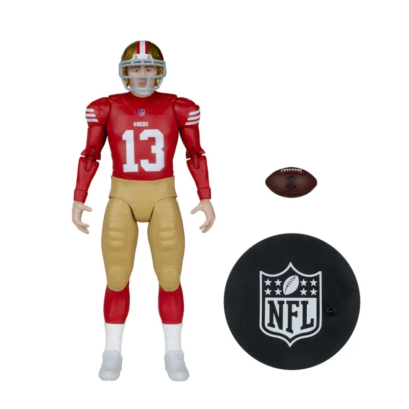NFL Brock Purdy San Francisco 49ers 6"H Action Figure SportsPicks Wave 2  by McFarlane