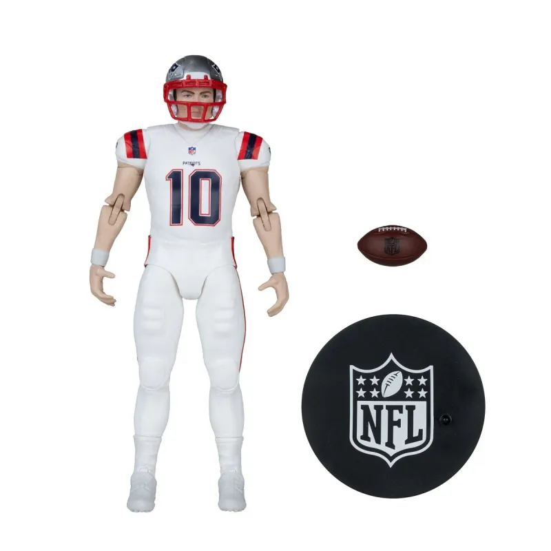 NFL Drake Maye New England Patriots 6"H Action Figure SportsPicks Wave 2  by McFarlane