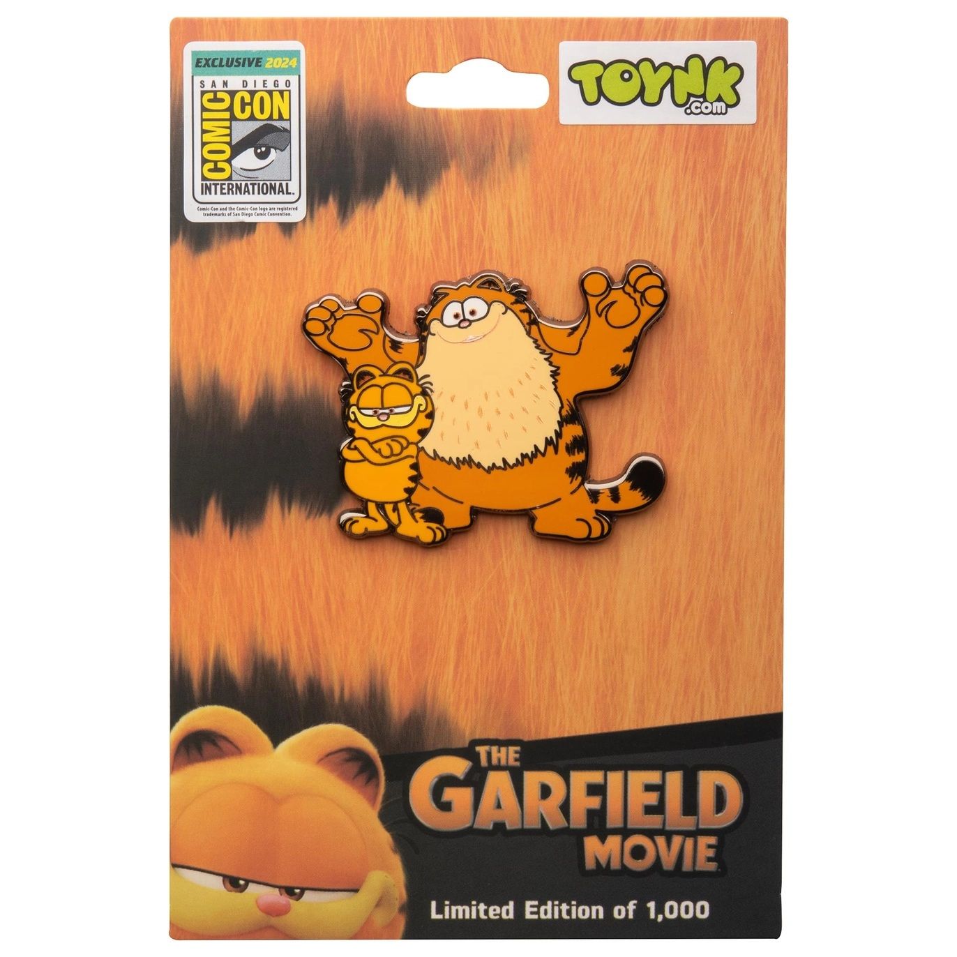 Garfield and Vic The Movie Enamel Pin / Tie Tack (LIMITED EDITION)
