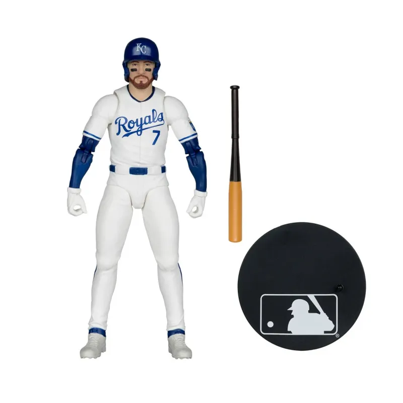 MLB Bobby Witt Jr. Kansas City Royals 6"H Action Figure SportsPicks Wave 2 by McFarlane