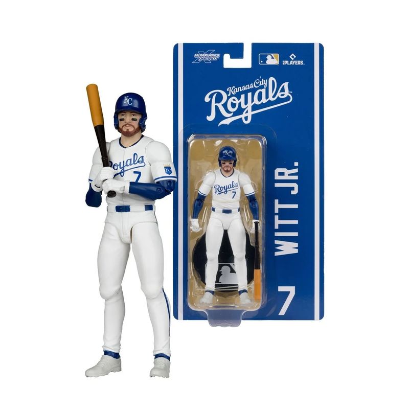 MLB Bobby Witt Jr. Kansas City Royals 6"H Action Figure SportsPicks Wave 2 by McFarlane