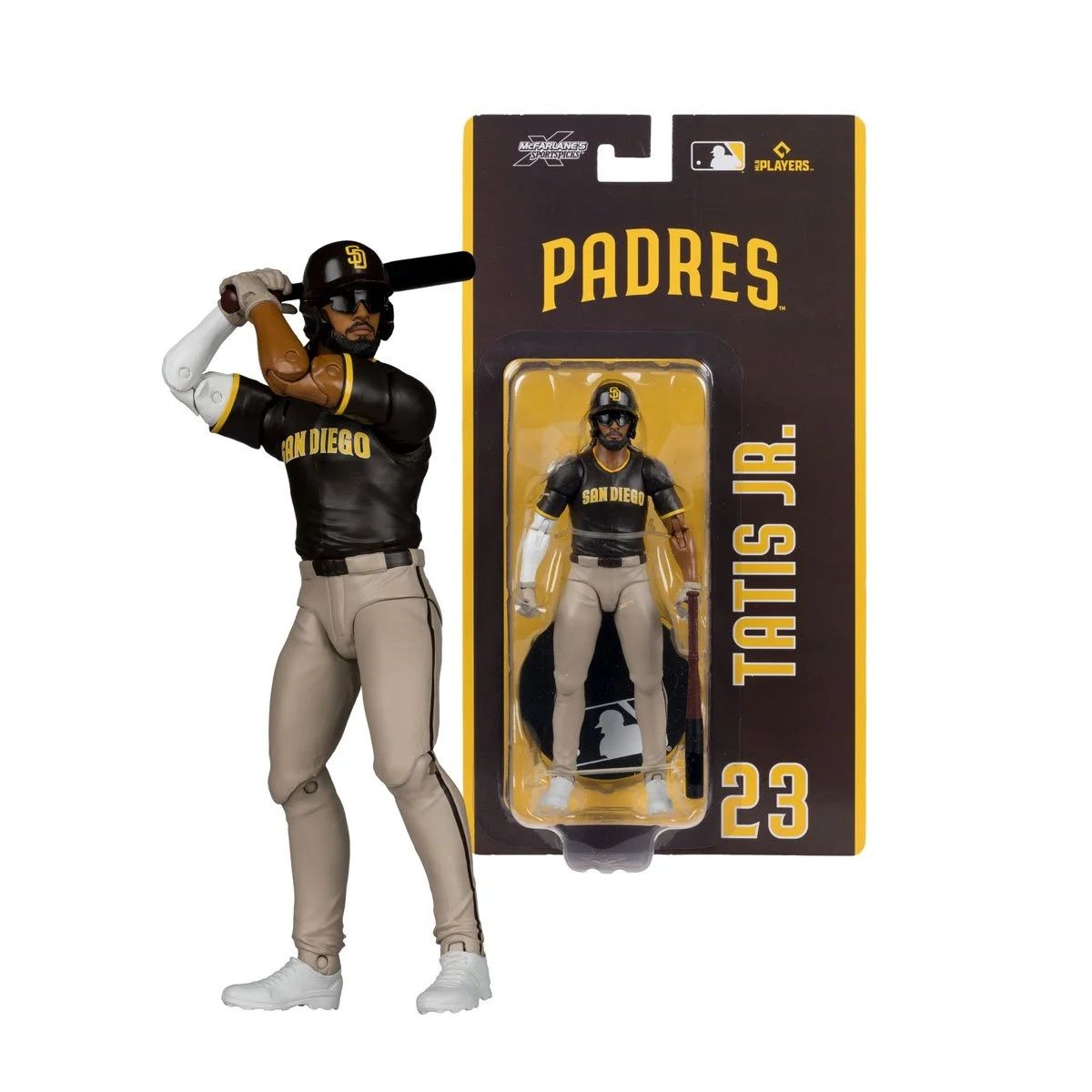 MLB Fernando Tatis Jr. San Diego Padres 6"H Action Figure SportsPicks Wave 2 by McFarlane