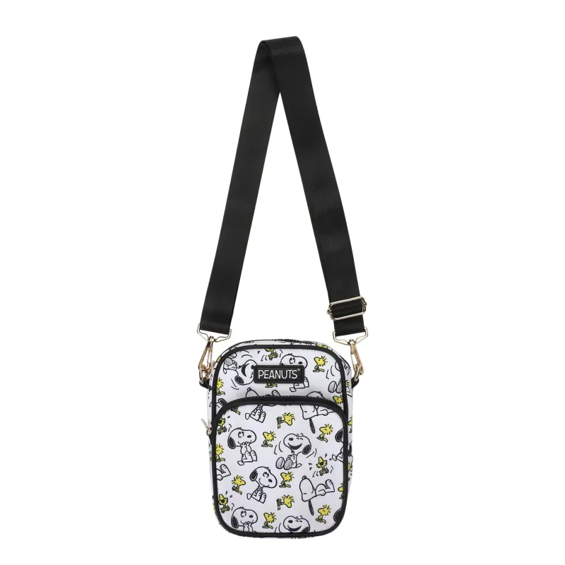 Peanuts Snoopy and Woodstock 8" Messenger Bag