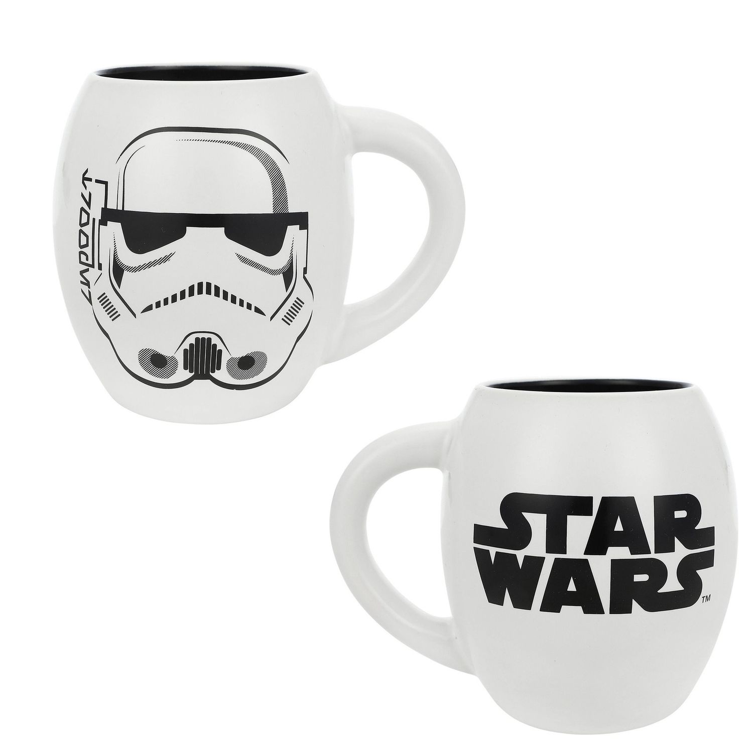 Star Wars Stormtrooper 18 oz. Matte White Ceramic Mug