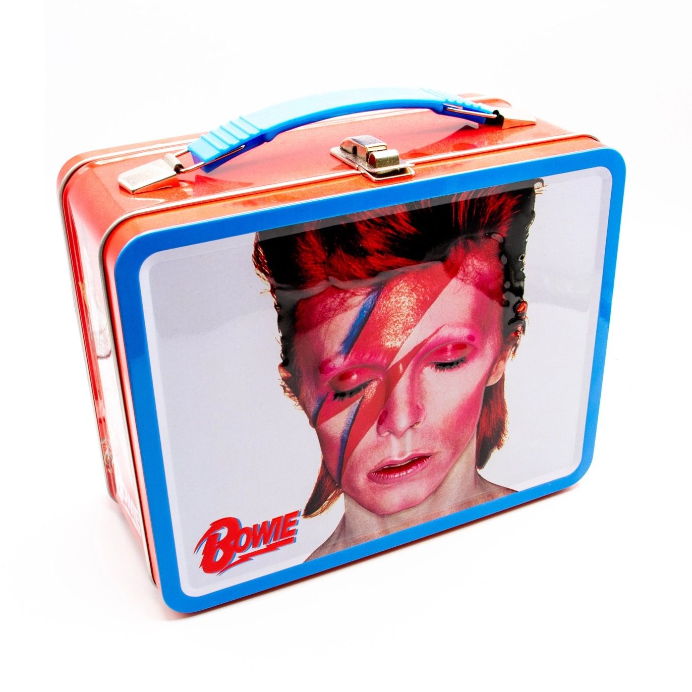 David Bowie Embossed Metal Lunchbox Tote