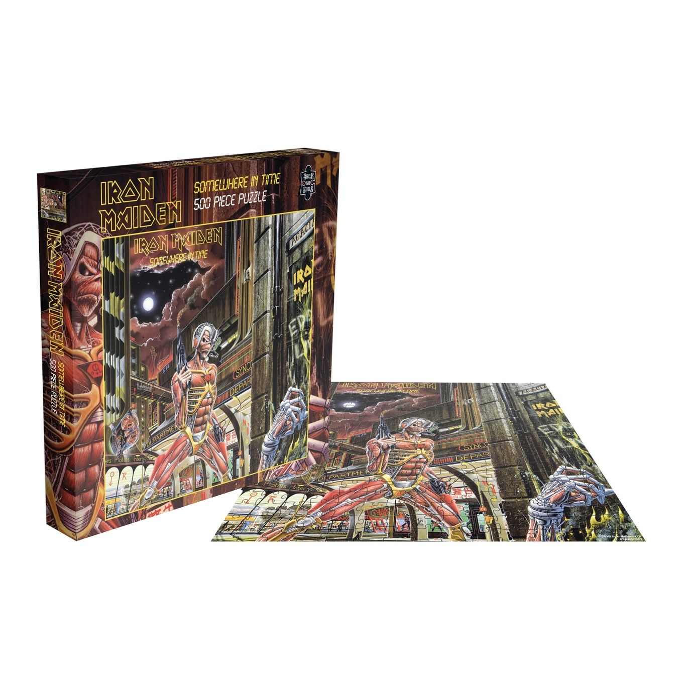 Iron Maiden Somewhere in Time Jigsaw Puzzle 500 Pieces
