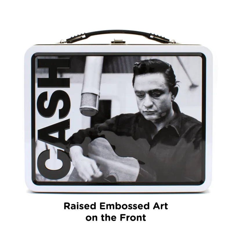 Johnny Cash Metal Lunchbox / Fun Box