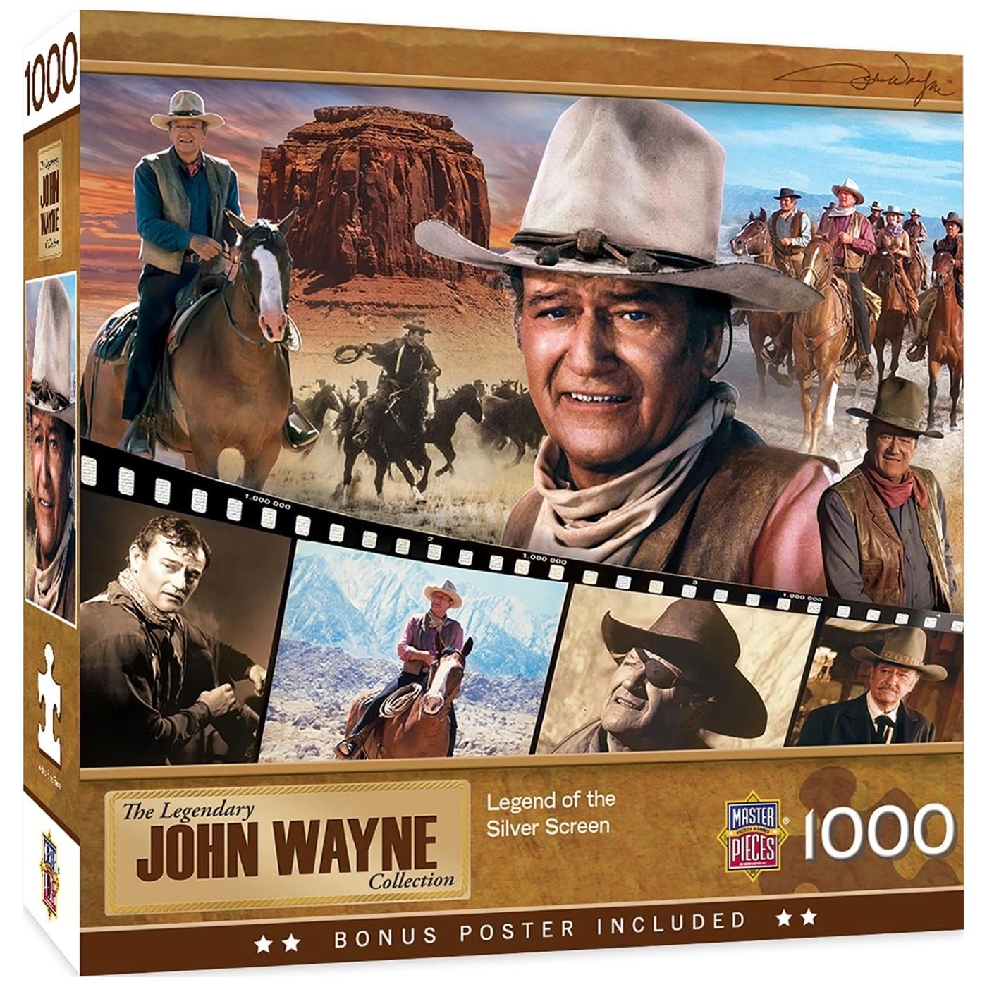 John Wayne Legend of the Silver Screen Jigsaw Puzzle - 1000 Pieces