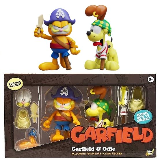 Garfield's Halloween Adventure Action Figure 2-Pack