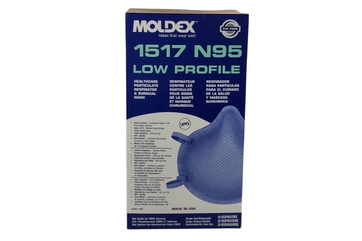 Moldex 1517 Medical N95 - Masks (Case 160 Masks)