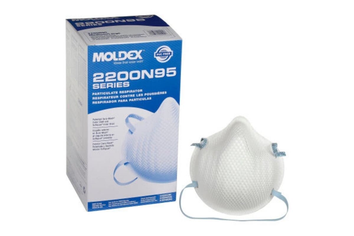 Moldex 2200 Series N95 Particulate Respirators