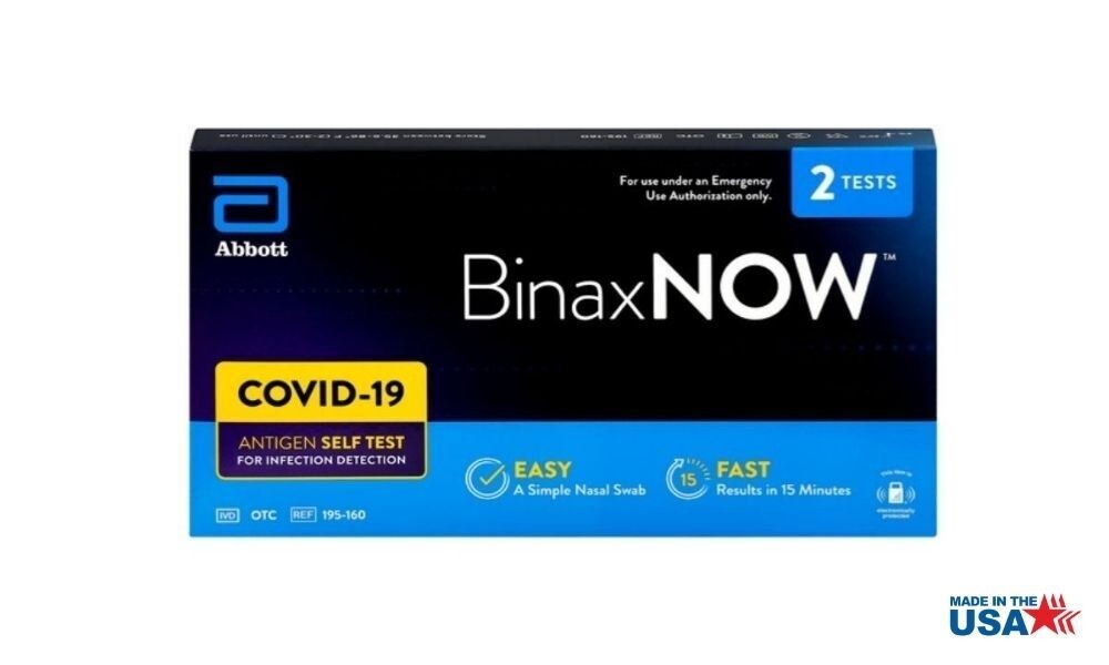 BinaxNOW COVID19 Antigen SelfTest Accurate & Easy