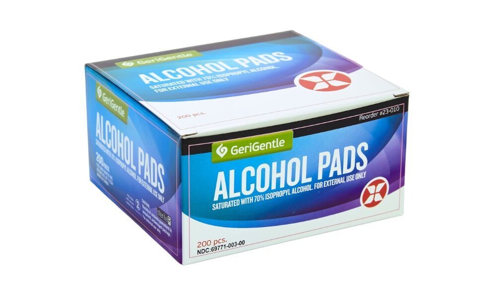 ​Alcohol Pads, Saturated With 70% Isopropyl Alcohol​ by GeriGentle