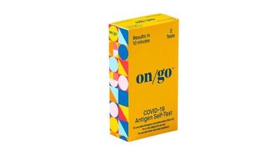 ON/GO Covid-19 Antigen Self-Test (50 Kit - 100 tests)