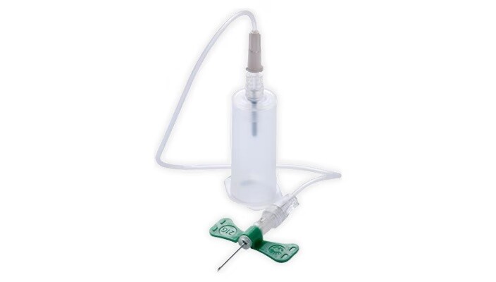 23 G x .75 in. Vacutainer Push Button Blood Collection Set with 12 in.