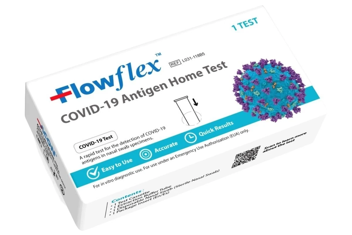 FlowFlex OTC Rapid Antigen Test - EXP 2025