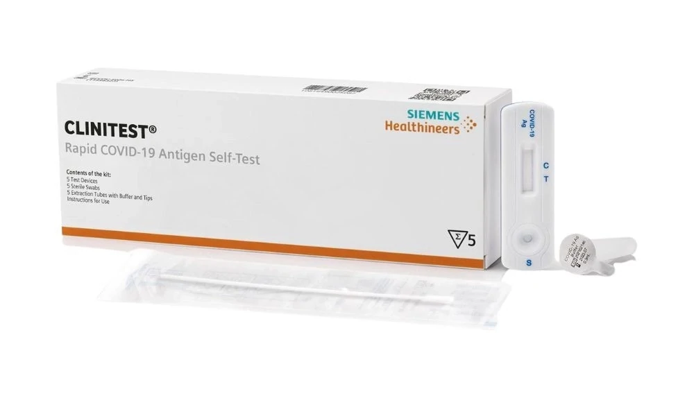 CliniTest Antigen Rapid COVID-19 Self-Test (5 tests/ 1 Kit)